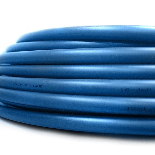 Трубка пневматическая LDPE 6*1 мм синяя